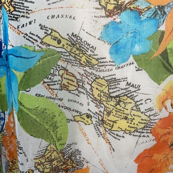 Tommy Bahama Chiffon Coverup Tunic size M NWOT - Picture 4 of 11